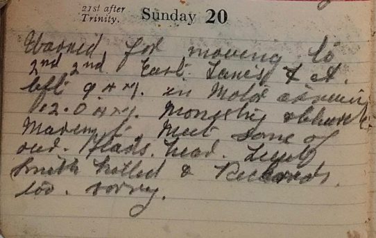 Divisional Sick Collecting Station, Maretz - October 20th, 1918
