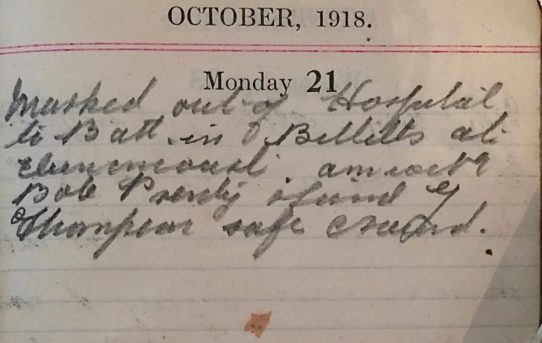 Reunited at Elincourt - October 21st, 1918