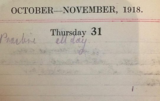 Morale - October 31st, 1918